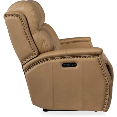 Rhea Zero Gravity Power Loveseat with Power Headrest SS703-PHZ2-080 ss703 phz2 080 side silo