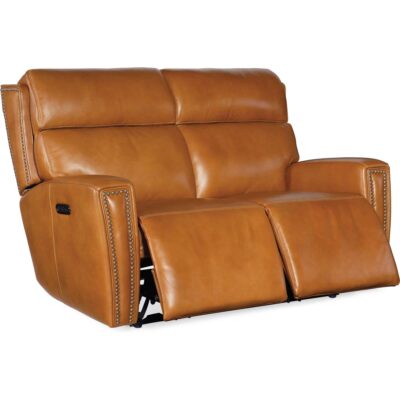 Ruthe Zero Gravity Power Recline Loveseat with Power Headrest SS704-PHZ2-019 ss704 phz2 019 open silo