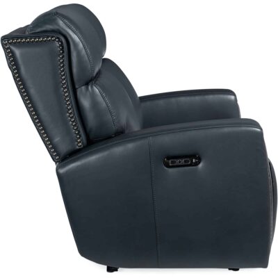 Ruthe Zero Gravity Power Recline Loveseat with Power Headrest SS704-PHZ2-049 ss704 phz2 049 side silo