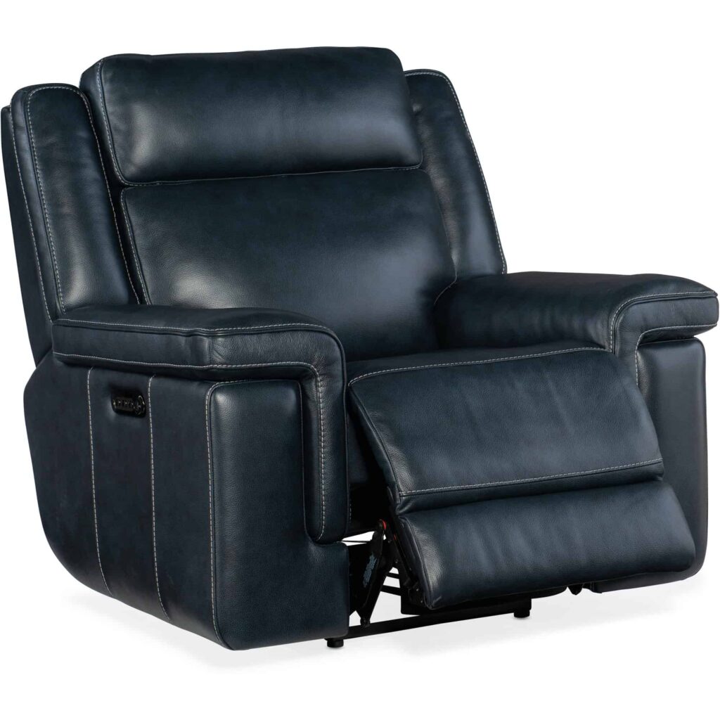 Montel Lay Flat Power Recliner with Power Headrest & Lumbar - Image 4