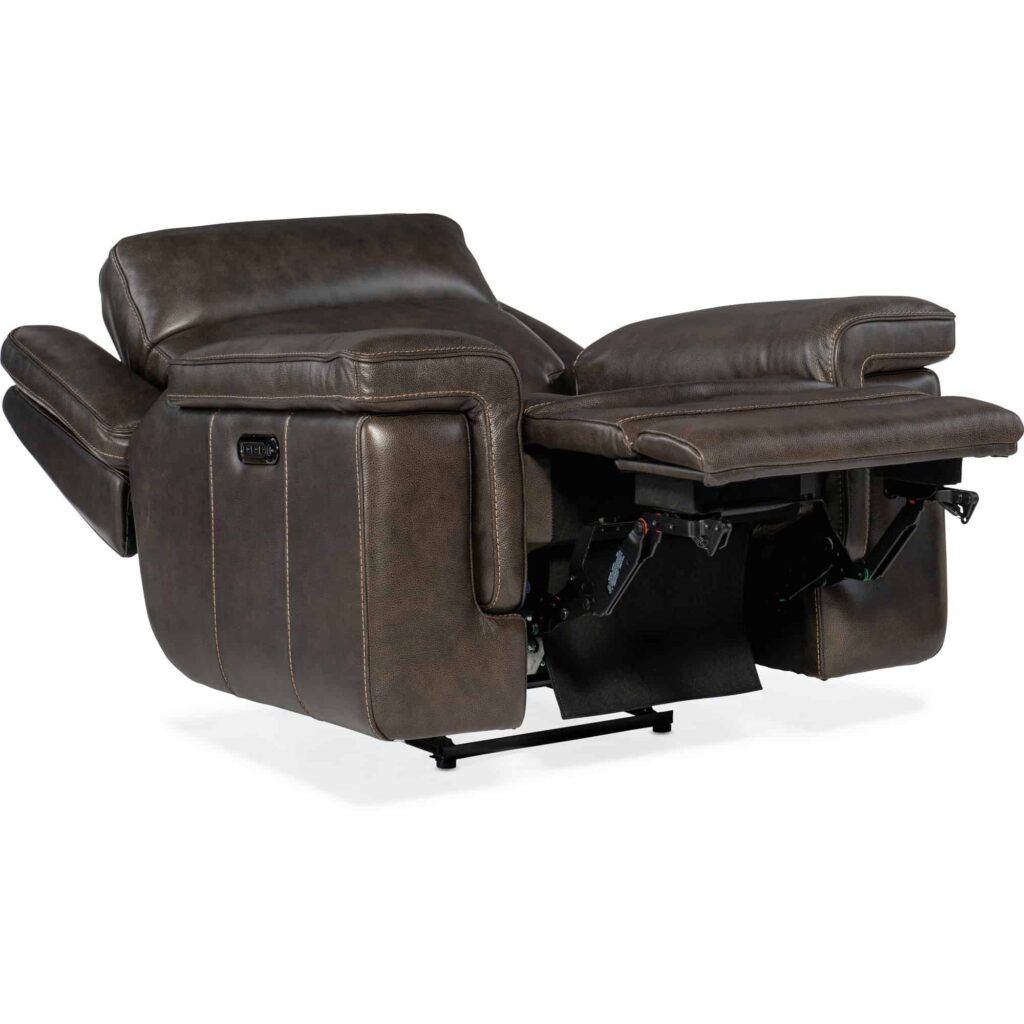 Montel Lay Flat Power Recliner with Power Headrest & Lumbar - Image 3