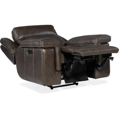 Montel Lay Flat Power Recliner with Power Headrest & Lumbar SS705-PHL1-095 ss705 phl1 095 full open silo