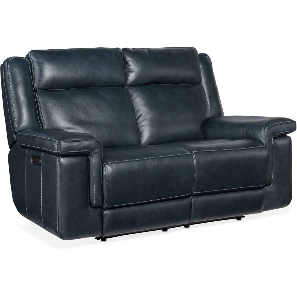 Montel Lay Flat Power Loveseat with Power Headrest & Lumbar