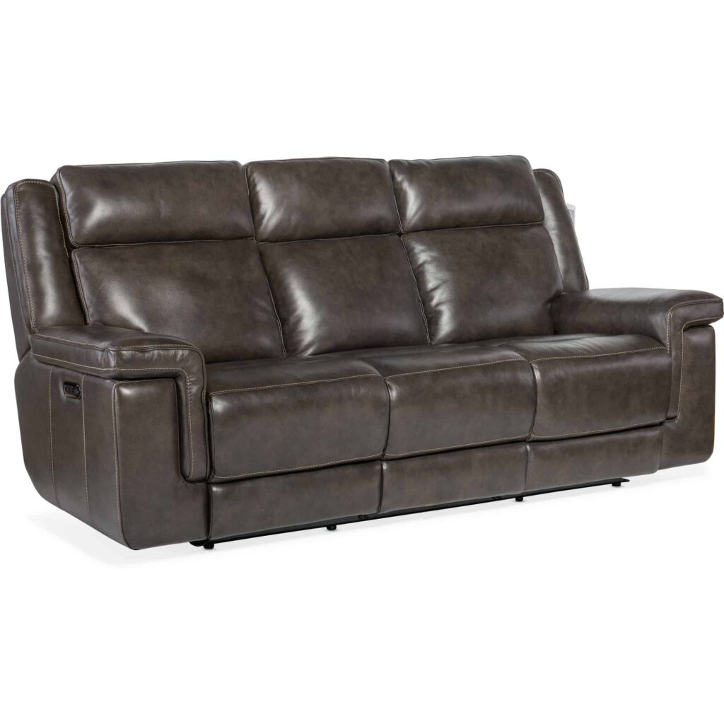 Montel Lay Flat Power Sofa with Power Headrest & Lumbar