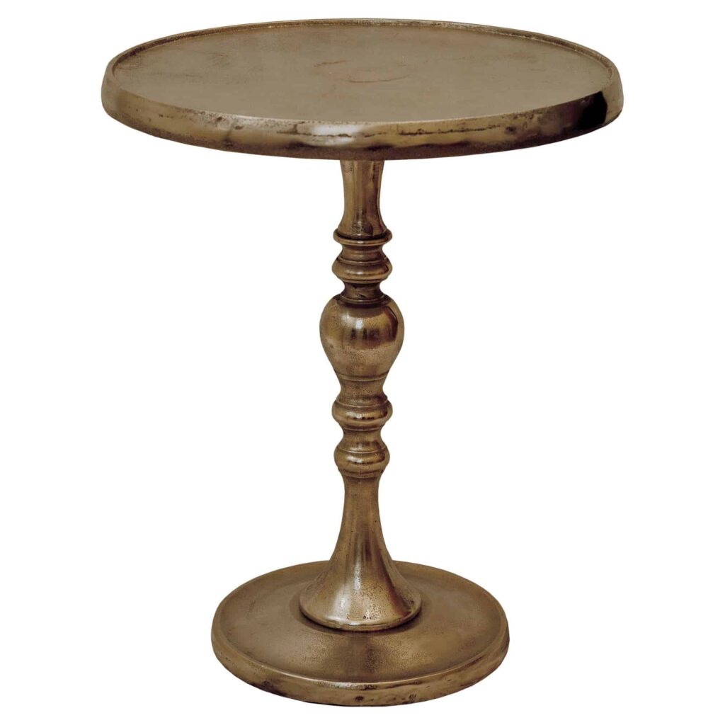 Romina Brass Accent Table