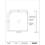 Luka Mirror 15 Luka Mirror MT2382 tech drawing MT2382 1591386266