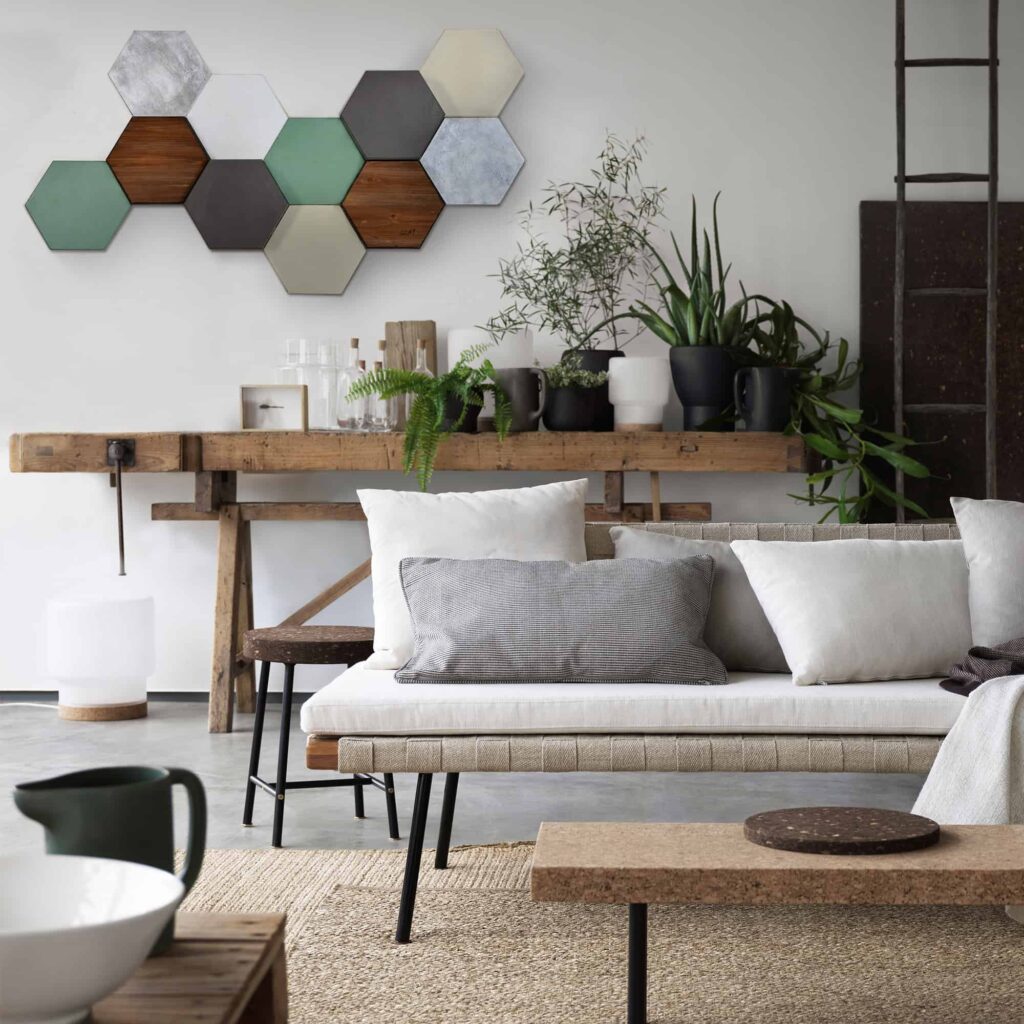 Hexa Pastel Wall Art